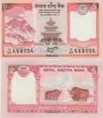 NEPAL 2012 5 rupees #69 UNC, Postzegels en Munten, Bankbiljetten | Azië, Centraal-Azië, Verzenden