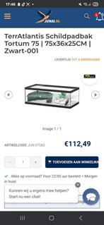 Schildpaddenbak, Dieren en Toebehoren, Reptielen en Amfibieën | Toebehoren, Ophalen, Zo goed als nieuw, Terrarium of Paludarium