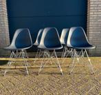 6 x Vitra Eames DSR stoelen, Ophalen, Gebruikt, Zwart, Metaal