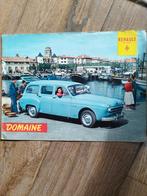 Renault Domaine - Originele Brochure 1958, Renault, Ophalen of Verzenden, Zo goed als nieuw, Renault