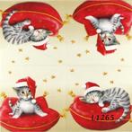 Servetten decoupage/bullet journal – KERST/Winter – L1265, Hobby en Vrije tijd, Knutselen, Verzenden, Nieuw, Materiaal