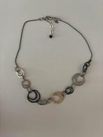 Nieuw echt zilver ketting merk Jeh, Verstelbaar, Nieuw, Ophalen of Verzenden, Zilver