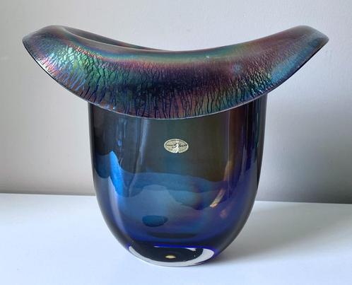 Fraaie Zware Vaas van Kaspar Selesia, Antiek en Kunst, Antiek | Glas en Kristal, Ophalen of Verzenden