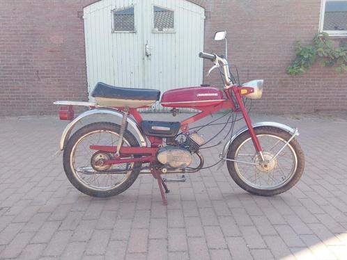 Verchovina Moto-50 oldtimer brommer 1978 kickstarter 49c, Fietsen en Brommers, Brommers | Overige merken, Maximaal 45 km/u, Ophalen