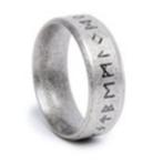 Noorse Runen Ring - Viking Runenschrift - Nordic Runes - RVS, Sieraden, Tassen en Uiterlijk, Ringen, Nieuw, Overige materialen