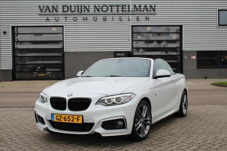 BMW 2 Serie Cabrio 220i M-Sport 184 PK / Navigatie / N.A.P., Auto's, BMW, Bedrijf, Te koop, 2-Serie, ABS, Airbags, Airconditioning