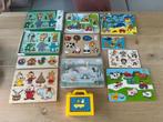 Kinderpuzzels, set 11 stuks, Ophalen, Meer dan 50 stukjes, Zo goed als nieuw
