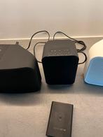 Bluesound Pulse Flex 2i & Mini 2i - Wit & Zwart, Audio, Tv en Foto, Luidsprekers, Gebruikt, 60 tot 120 watt, Front, Rear of Stereo speakers