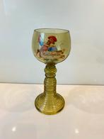 Antieke handbeschilderde glazen XXL Duits Roemer glas, Antiek en Kunst, Ophalen of Verzenden