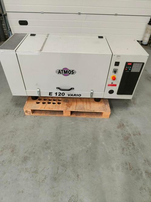 Atmos E 120 Vario Schroefcompressor, Doe-het-zelf en Verbouw, Compressors, Gebruikt, 6 tot 10 bar, 800 liter/min of meer, Ophalen