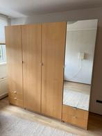 Ikea PAX kledingkast 2m breed met spiegel en lades, Ophalen, Overige materialen, 200 cm of meer, Zo goed als nieuw