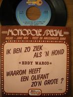 Eddy Warco (Ik Ben Zo Ziek Als 'n Hond), Ophalen of Verzenden, Zo goed als nieuw, 12 inch, Pop
