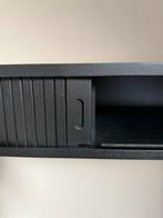 Zwarte Sidetable - Merk Zuiver model Barbier, Overige materialen, 100 tot 150 cm, Ophalen of Verzenden, Zo goed als nieuw