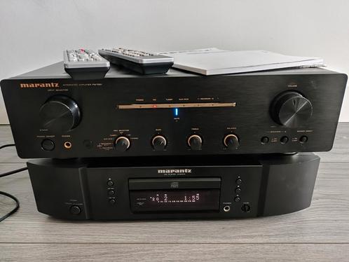 Marantz PM7001 versterker + Marantz CD5003 cd speler, Audio, Tv en Foto, Versterkers en Receivers, Zo goed als nieuw, Stereo, Marantz