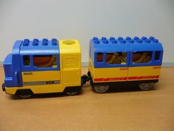 Duplo Electrische trein met wagon ( Gereviseerd ) beschikbaar voor biedingen