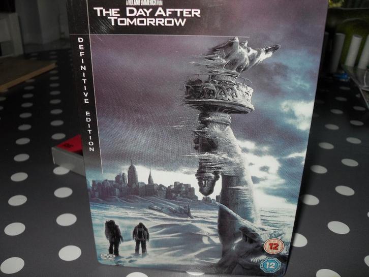 2 DVD SET THE DAY AFTER TOMORROW., Cd's en Dvd's, Dvd's | Actie, Zo goed als nieuw, Actie, Boxset, Vanaf 16 jaar, Ophalen of Verzenden