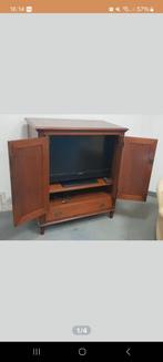 Kersen houten TV meubel, Huis en Inrichting, Kasten | Televisiemeubels, Ophalen, Gebruikt, 100 tot 150 cm, 50 tot 100 cm
