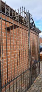 ijzeren poort, Tuin en Terras, Ophalen, Gebruikt, IJzer, 200 cm of meer