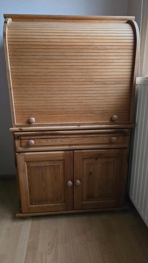 Grenen secretaire, Huis en Inrichting, Kasten | Secretaires, Gebruikt, Ophalen