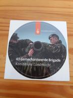 sticker Koninklijke Landmacht 43 Gemechaniseerde Brigade, Ophalen of Verzenden, Zo goed als nieuw, Bedrijf of Vereniging