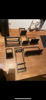 D bodhi wandplanken/wijnrek, Ophalen, Zo goed als nieuw, Metaal, 75 cm of meer