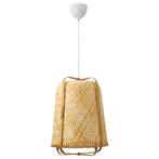 Hanglamp, bamboe/handgemaakt, 40 cm: IKEA KNIXHULT, Ophalen, Rond, 25 tot 50 cm