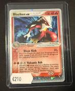 Blaziken EX - Team Magma, Ophalen of Verzenden, Gebruikt, Losse kaart, Foil