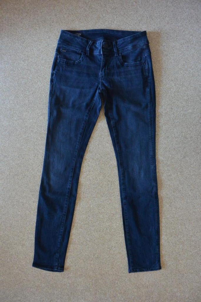 G-star broek Lynn W30 L32 Skinny Mid rise, Kleding | Dames, Spijkerbroeken en Jeans, Zo goed als nieuw, W30 - W32 (confectie 38/40)