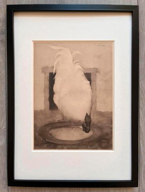 Jan Mankes 1889-1920 / Heliogravure Wyandotte Haan 1923, Antiek en Kunst, Kunst | Etsen en Gravures, Ophalen