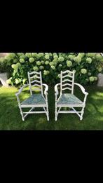 Mooie franse stoeltjes, Huis en Inrichting, Stoelen, Ophalen, Wit, Hout, Twee