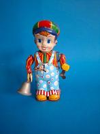 Joustra Frankrijk blikken speelgoed- clowntje/bellenmannetje, Antiek en Kunst, Antiek | Speelgoed, Ophalen of Verzenden