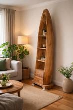 Boomstam kast munggurhout, Ophalen, Zo goed als nieuw, 25 tot 50 cm, 200 cm of meer