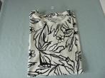 wit tshirt met zwart bloem opdruk van Jack &Jones XXL, Wit, Overige maten, Ophalen of Verzenden, Zo goed als nieuw