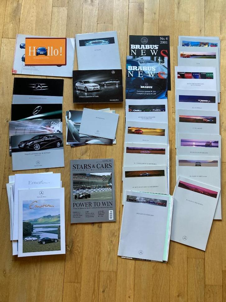 Autobrochures (lot van + 60 stuks), Boeken, Auto's | Folders en Tijdschriften, Gelezen, Ophalen