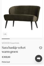 2zits bankje van woood, Huis en Inrichting, Banken | Sofa's en Chaises Longues, Ophalen, Gebruikt, Tweepersoons, 75 tot 100 cm