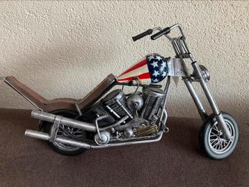 Easy rider handgemaakte chopper van blik beschikbaar voor biedingen