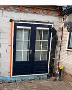 Hardhouten kozijn hardhouten tuindeuren dubbel glas, Doe-het-zelf en Verbouw, Ophalen of Verzenden, Hout, Raamkozijn