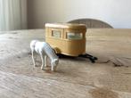 Matchbox paardentrailer met paard – Lesney England, Ophalen of Verzenden, Zo goed als nieuw, Overige typen