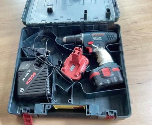Accuboor schroefmachine Bosch Professional GSR 14,4 V, Doe-het-zelf en Verbouw, Gereedschap | Boormachines, Gebruikt, Boor- en Schroefmachine