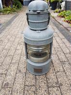 oude Tinnen scheepslamp, Antiek en Kunst, Ophalen of Verzenden