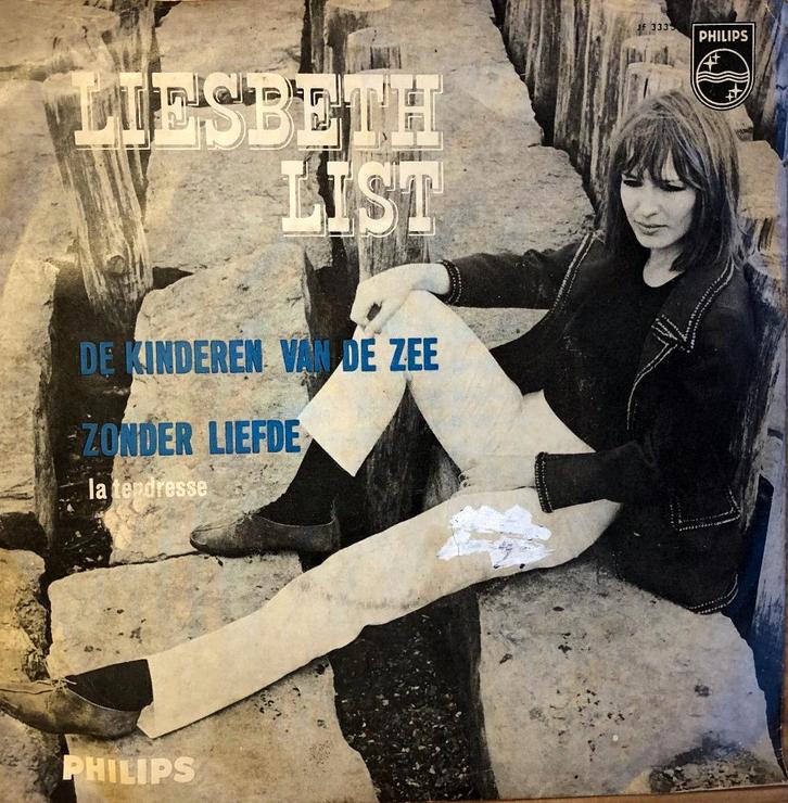 1966    Liesbeth List       De Kinderen Van De Zee, Cd's en Dvd's, Vinyl Singles, Zo goed als nieuw, Single, Nederlandstalig, 7 inch