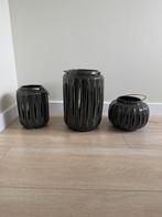 3x windlicht riverdale, Huis en Inrichting, Ophalen of Verzenden, Overige kleuren, Aardewerk of Porselein, Minder dan 50 cm