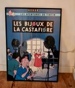 Tintin Kuifje Posters Ingelijst - Les Bijoux & L'Affaire, Antiek en Kunst, Kunst | Litho's en Zeefdrukken, Ophalen of Verzenden