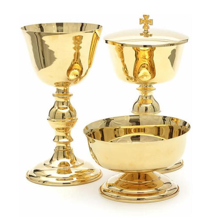 Gouden Kelk (goldplated, veguld), Antiek en Kunst, Curiosa en Brocante, Ophalen of Verzenden