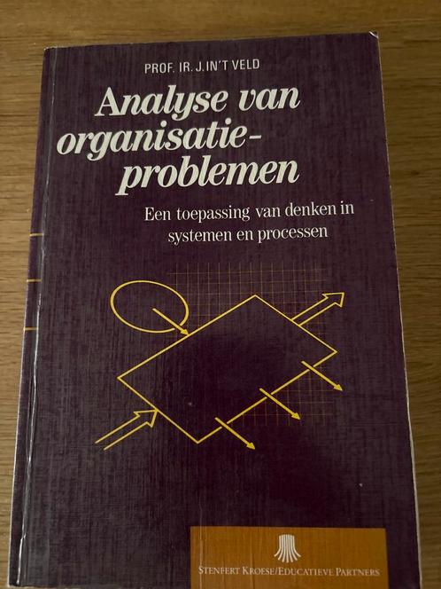 Analyse van organisatieproblemen - J. in 't Veld, Boeken, Economie, Management en Marketing, Gelezen, Management, Ophalen of Verzenden