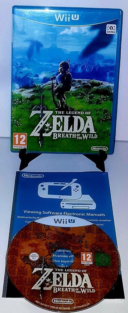 - Zelda Breath of the Wild -, Spelcomputers en Games, Games | Nintendo Wii U, Zo goed als nieuw, 1 speler, Vanaf 12 jaar, Ophalen of Verzenden