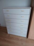 Witte Ladenkast, Ophalen, Gebruikt, 5 laden of meer, 100 tot 150 cm