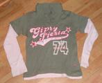 leuke longsleeve mt 152, Meisje, Ophalen of Verzenden, Zo goed als nieuw, Shirt of Longsleeve