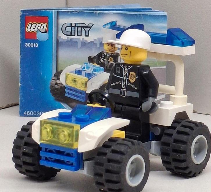 Lego 30013 Police Quad, Kinderen en Baby's, Speelgoed | Duplo en Lego, Zo goed als nieuw, Lego, Complete set, Ophalen of Verzenden