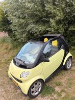 MCC Smart 0.6 45KW Cabrio 2002 Zwart, Auto's, 21 km/l, Achterwielaandrijving, 715 kg, Cabriolet